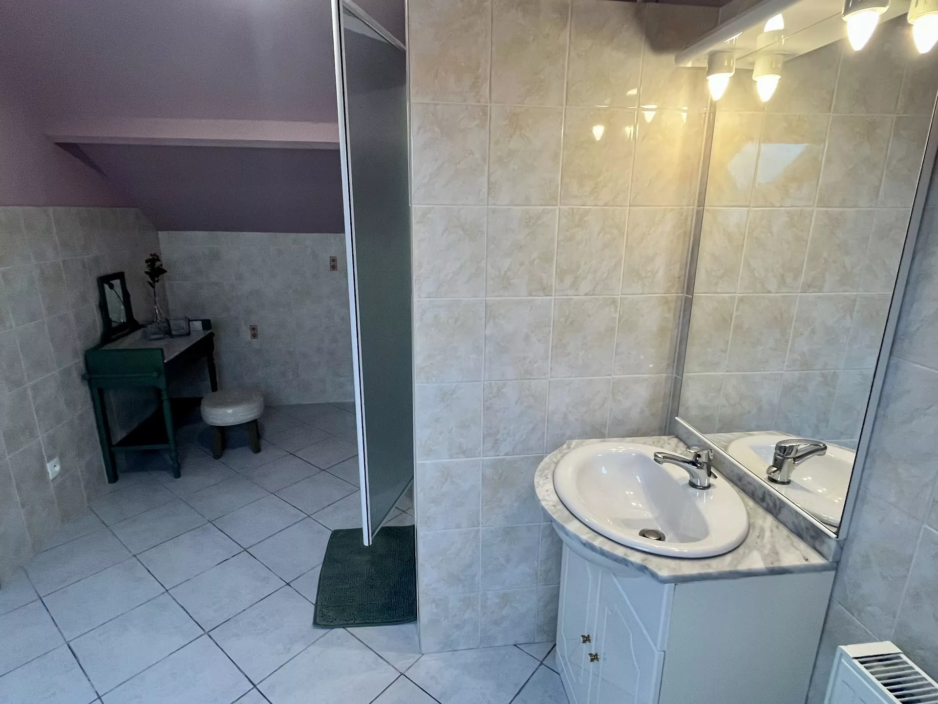 Les Gîtes de la Mouette Ravenoville Cotentin Gîte L'Estran Salle de bain