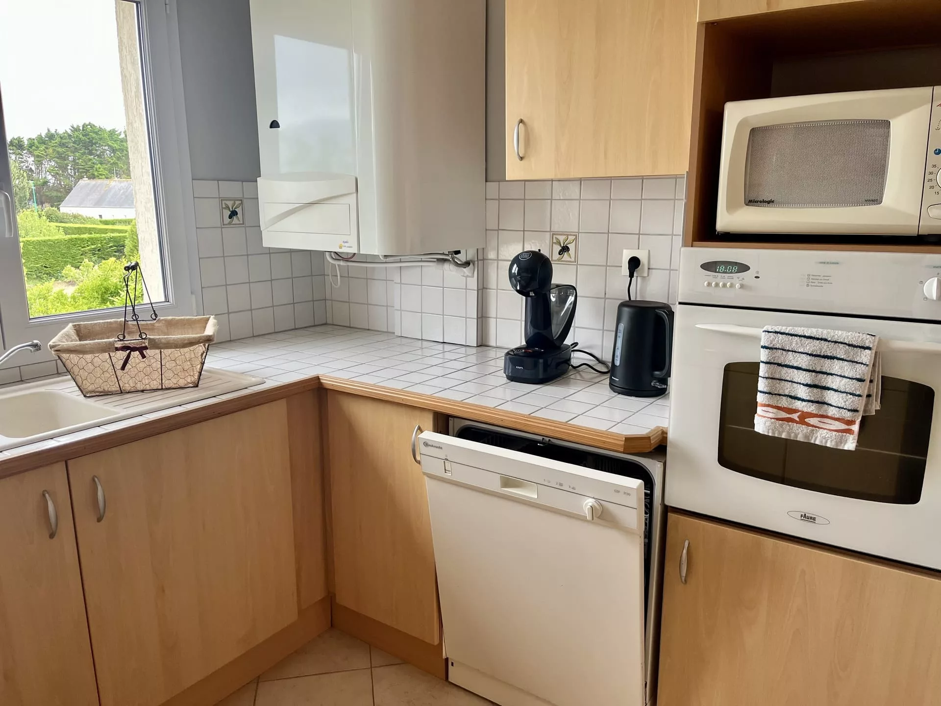 Les Gîtes de la Mouette Ravenoville Cotentin Gîte L'Estran Cuisine