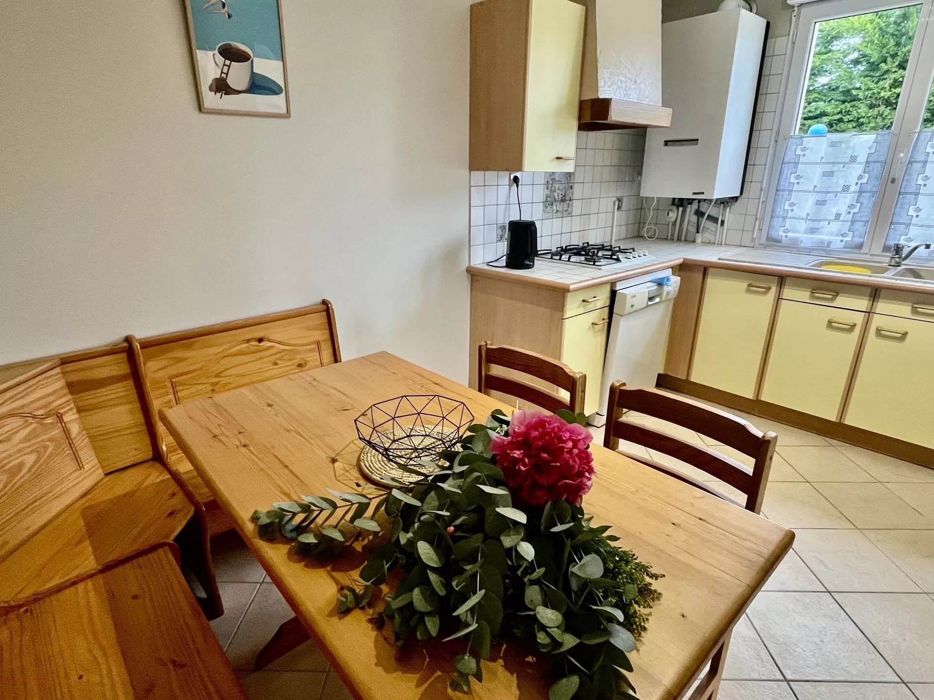 Les Gîtes de la Mouette Ravenoville Gîtes La Moussette Cuisine