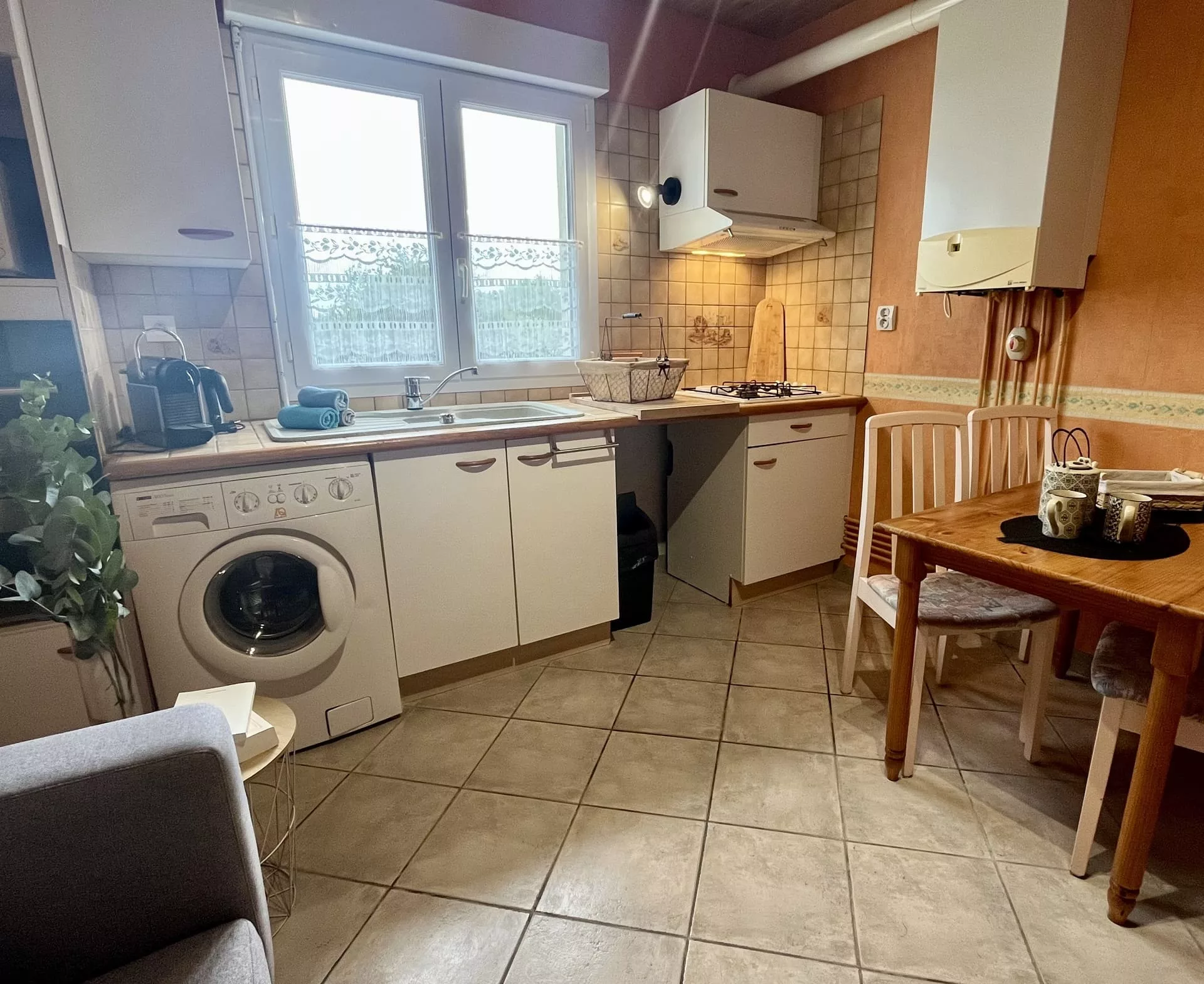 Les Gîtes de la Mouette Ravenoville Cotentin Gîte Bigorneau Cuisine