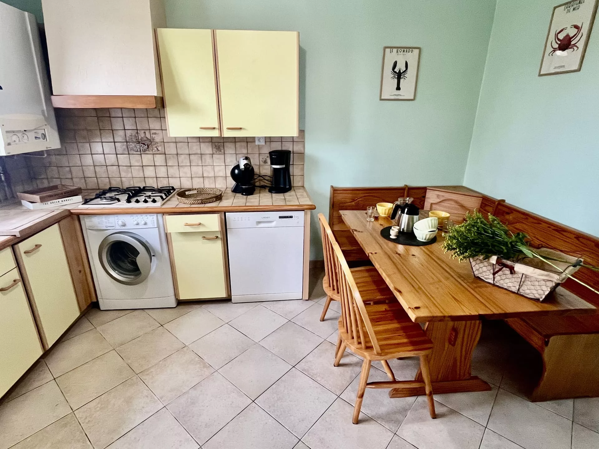 Les gîtes de la Mouette Ravenoville Cotentin Gite Tourteau Cuisine